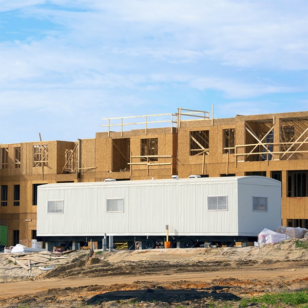 construction site office trailers come in various sizes and layouts to accommodate different construction needs